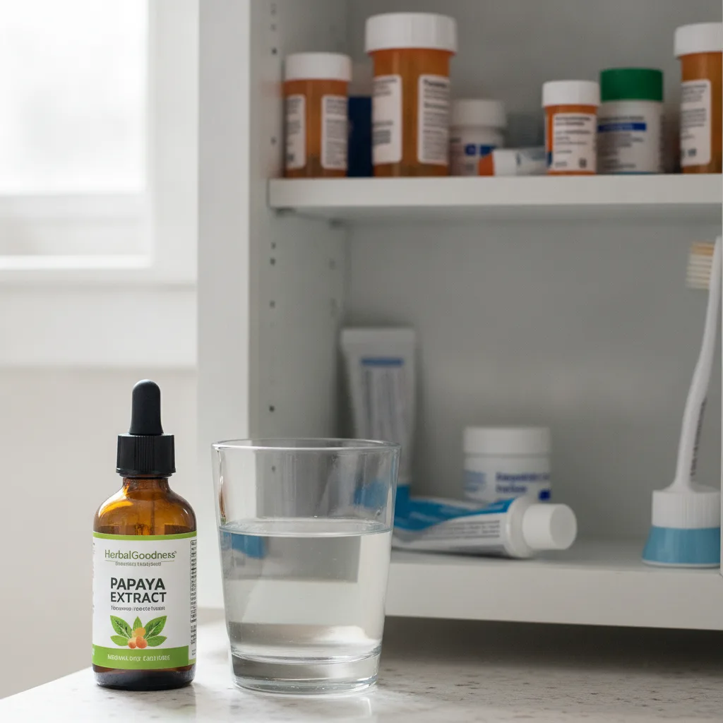 Papaya leaf supplement safety
