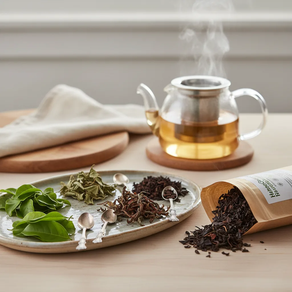 soursop tea steeping
