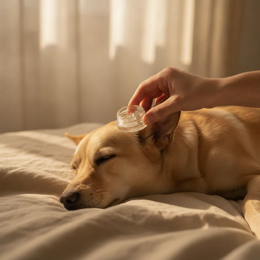 pet ointment application aloe arnica herbal