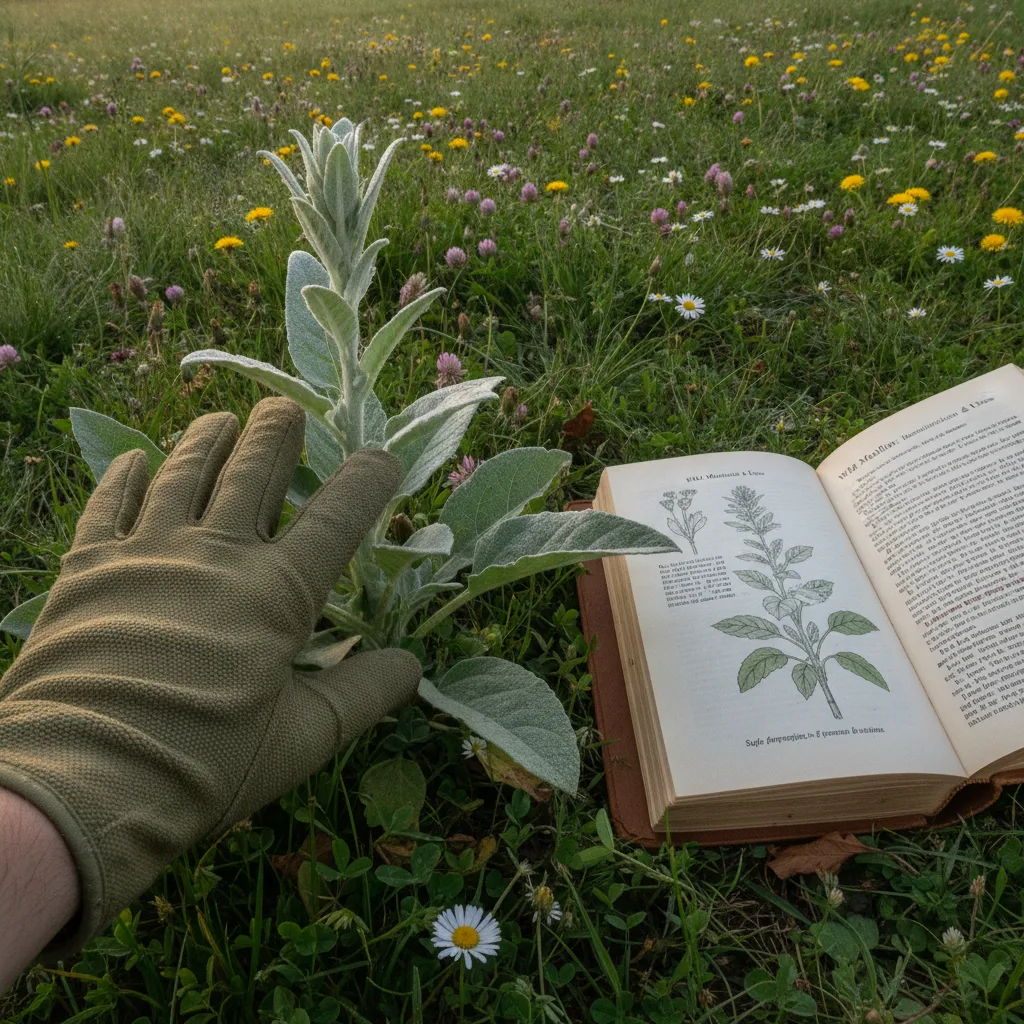 mullein plant illustration