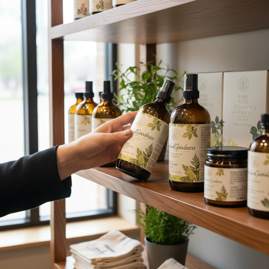 Evaluating Herbal Brands in Store