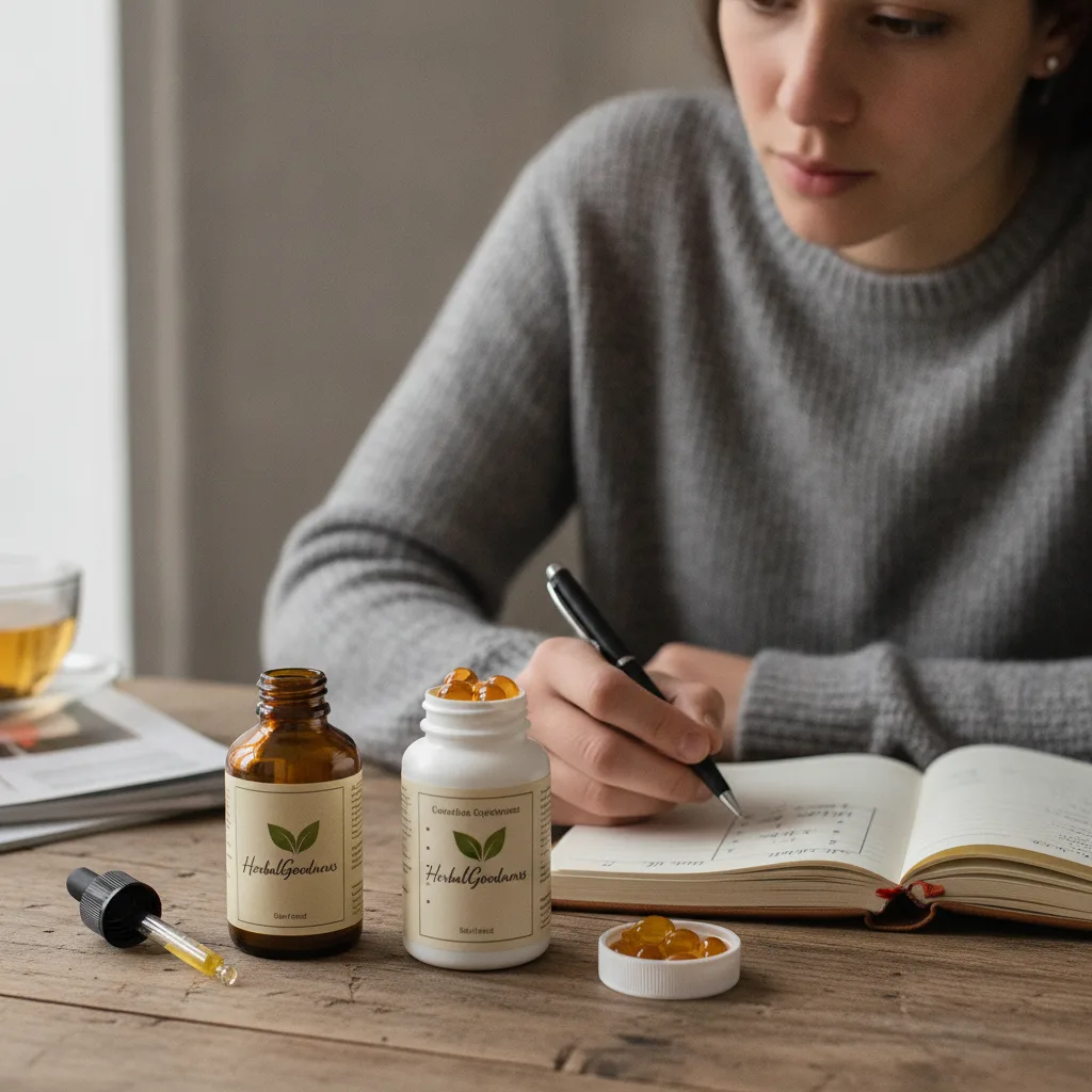 reading oregano oil label