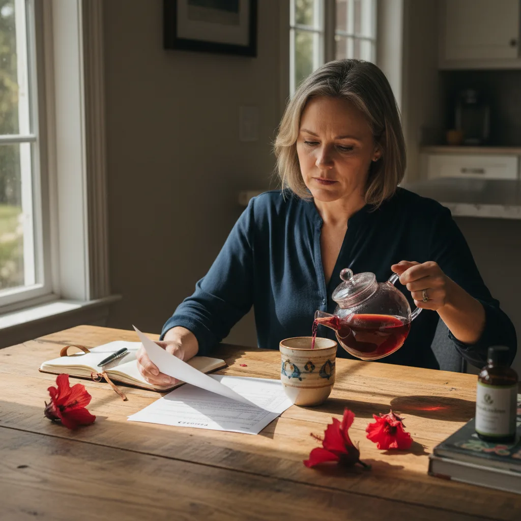 hibiscus flower tea antioxidant