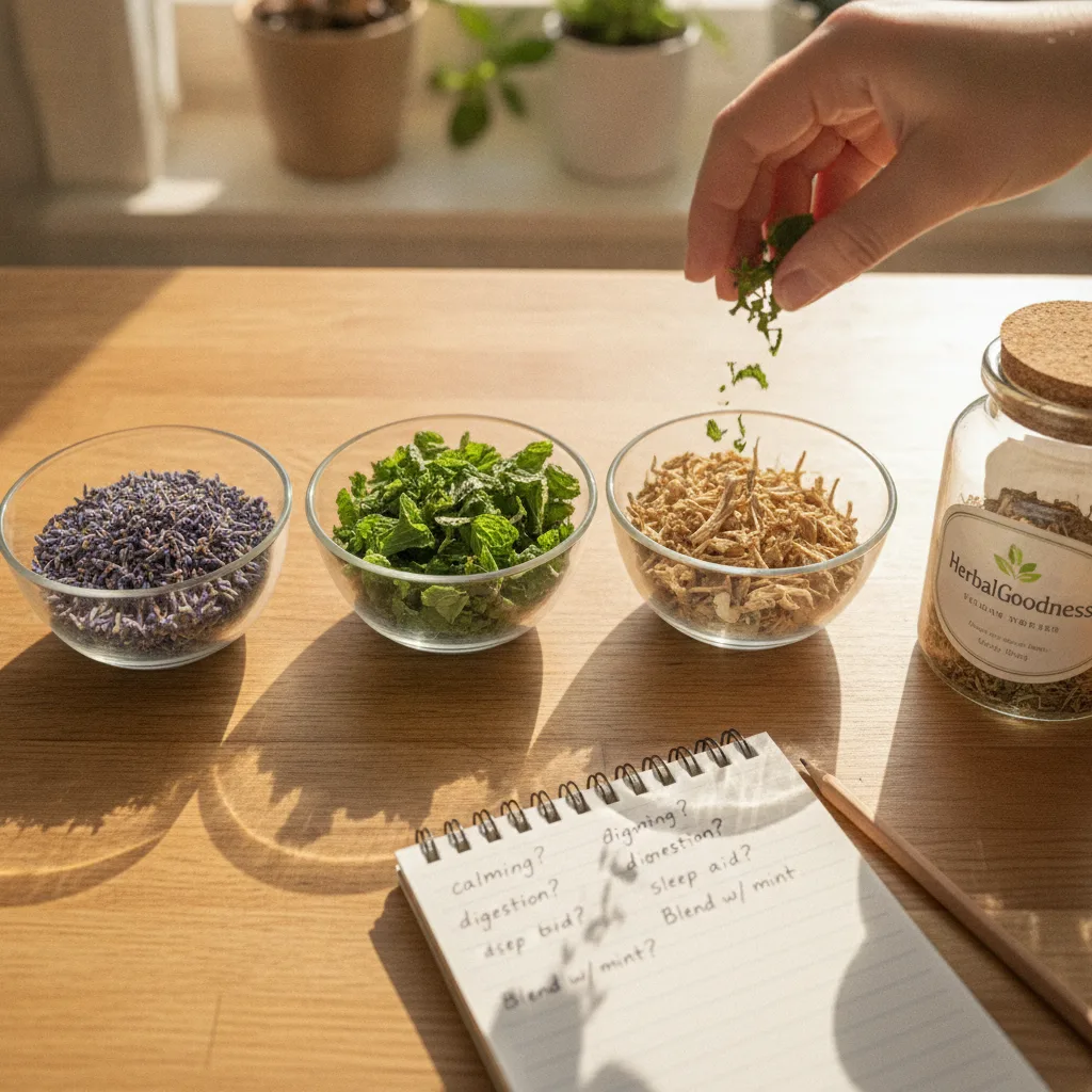 Blending Herbal Teas