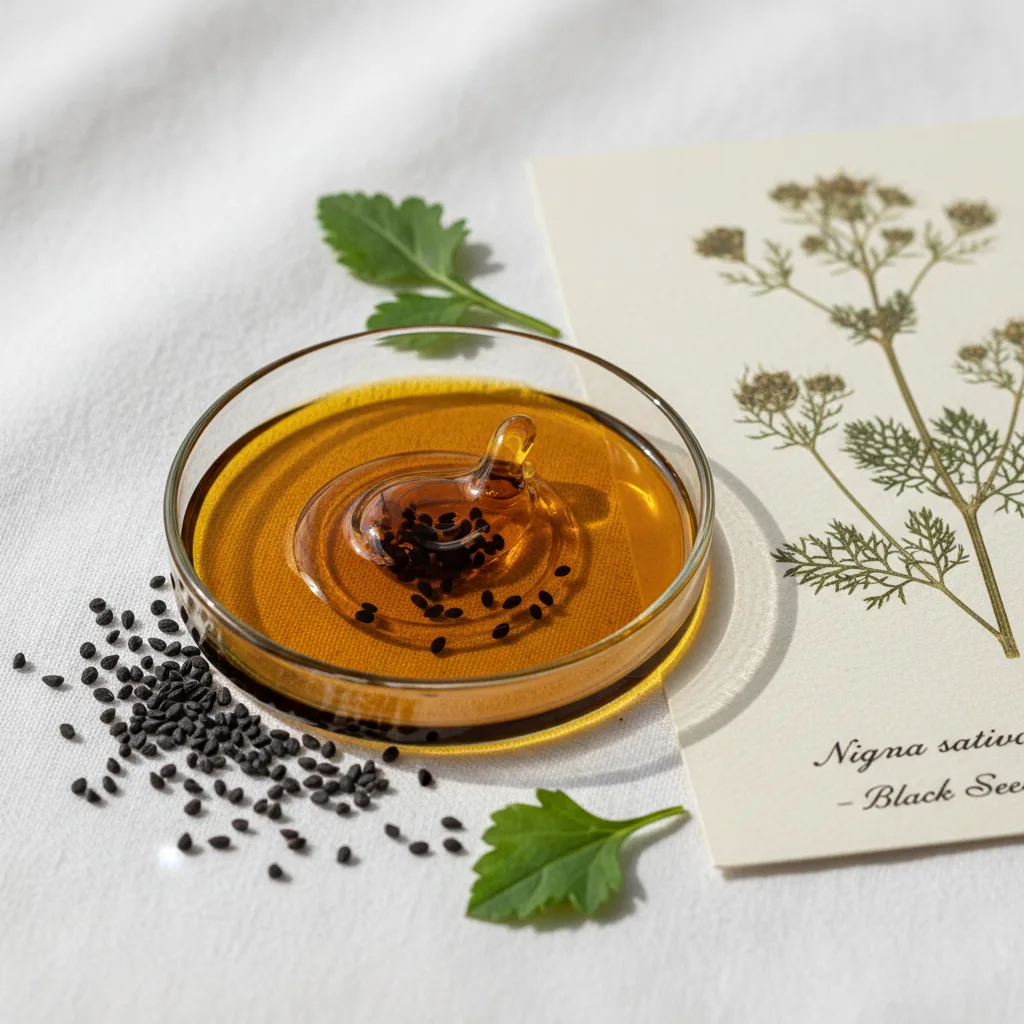 Black seed oil capsules and delivery formats
