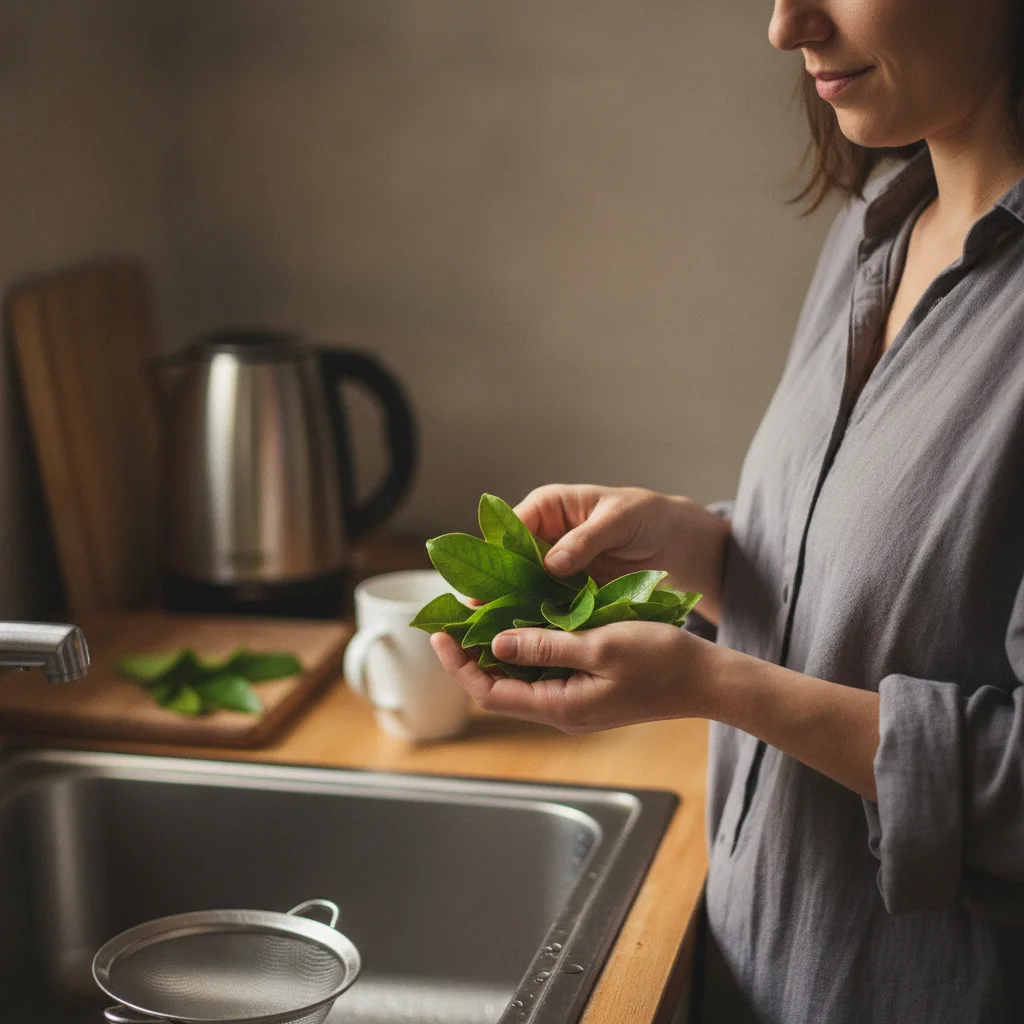 soursop leaves boiling