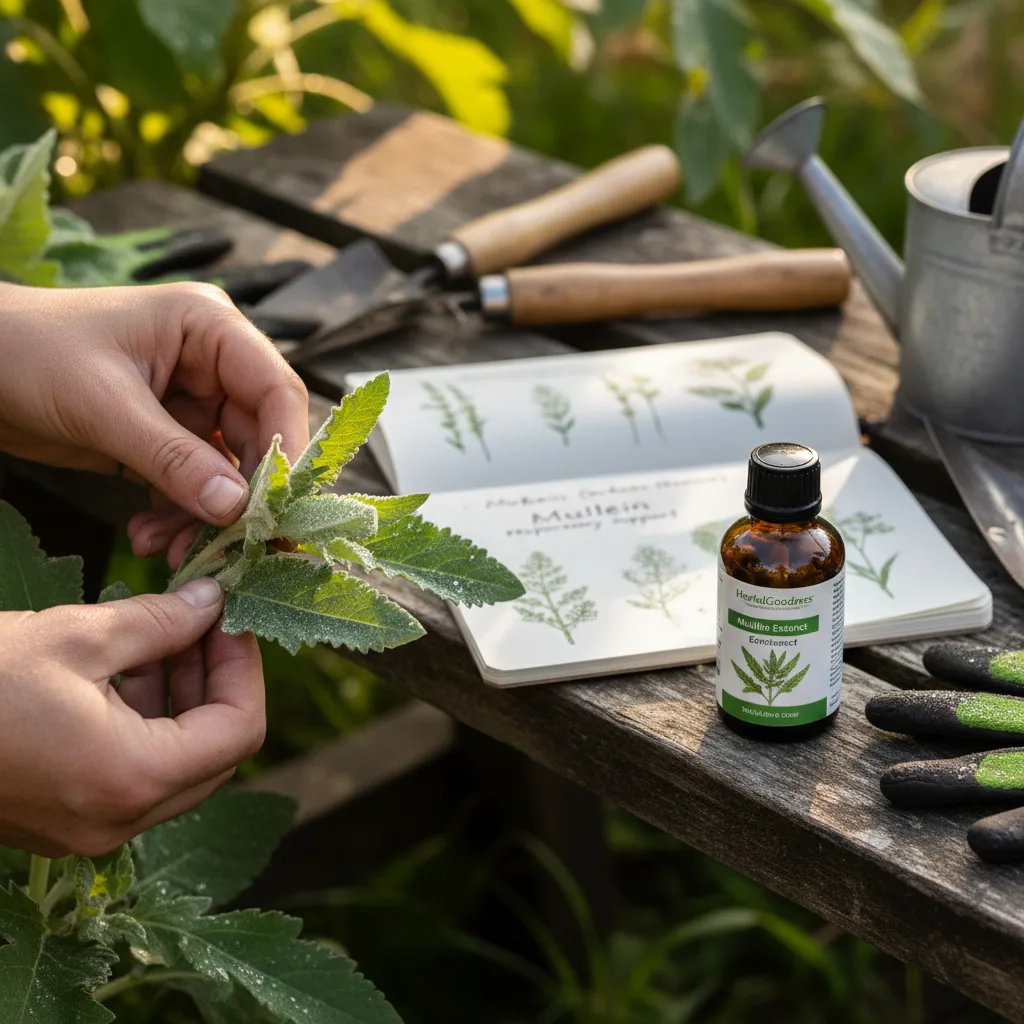 mullein leaf extract dried flowers
