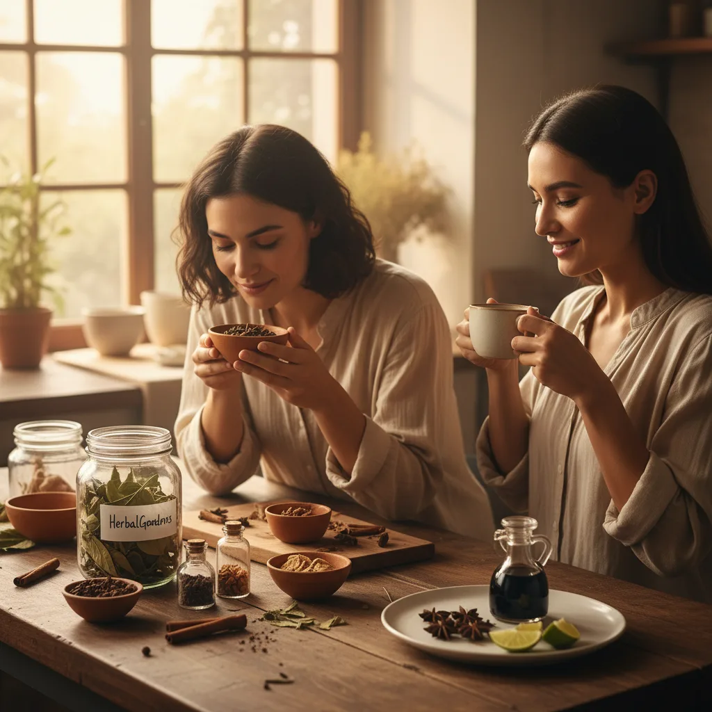 herbal tea blending