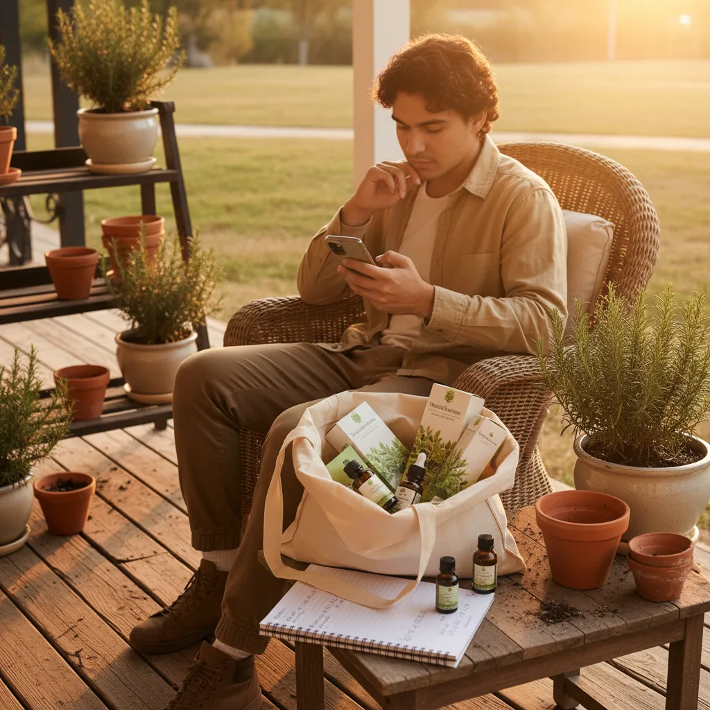Online vs Local Herbal Stores