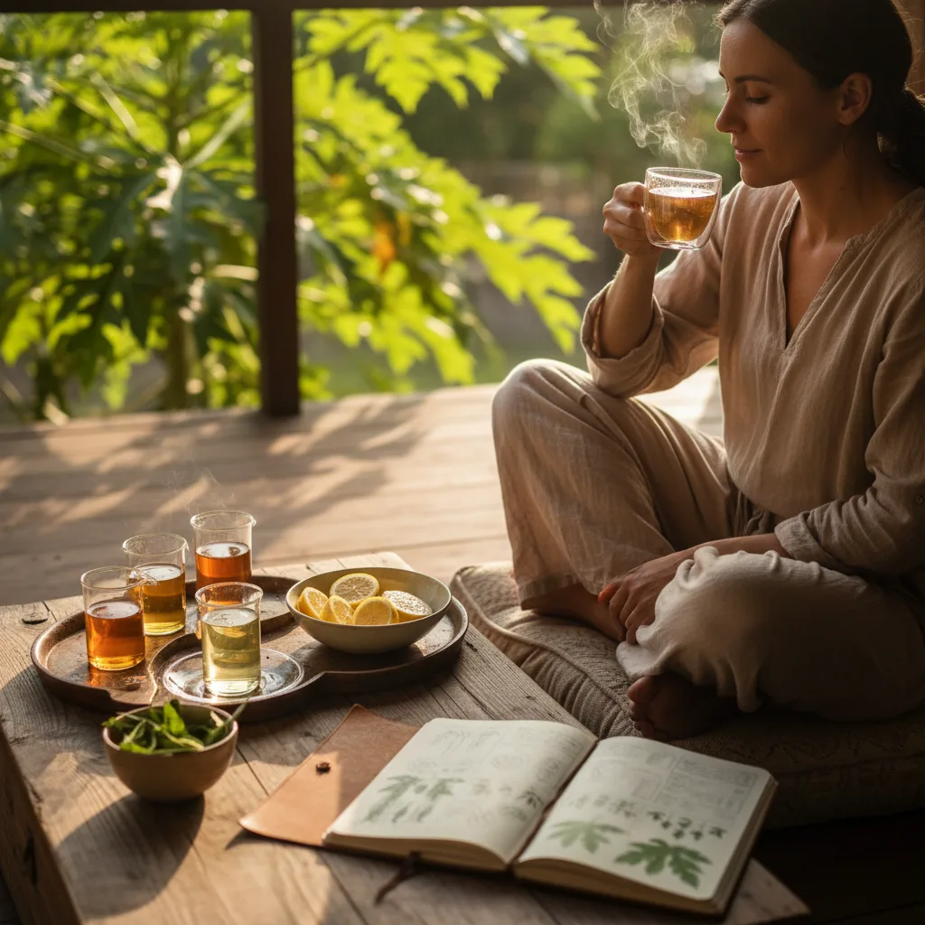 Papaya Leaf Ritual
