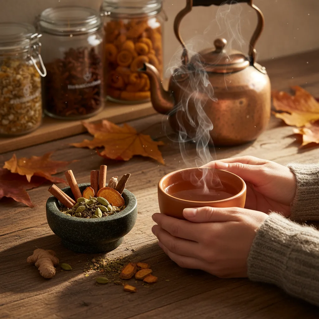 ayurveda-tea-cups-spices