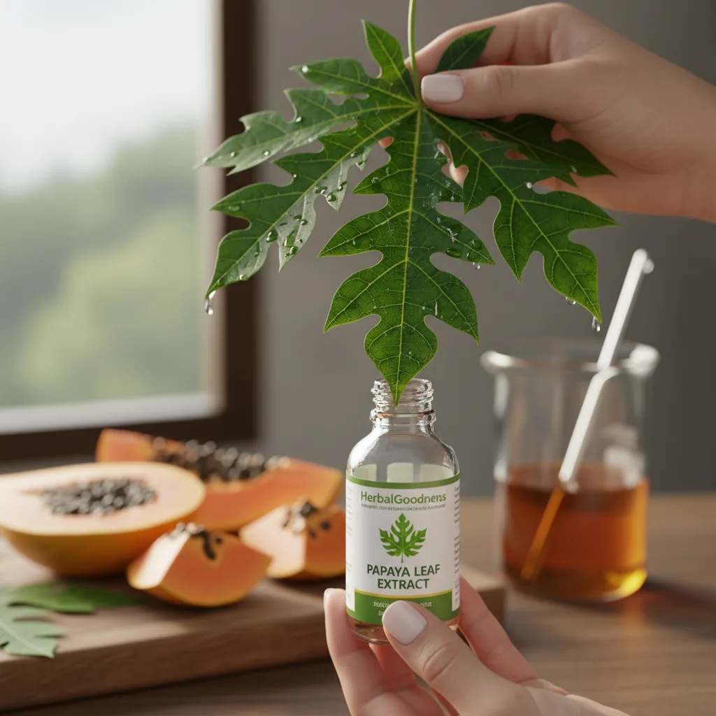 Papaya Leaf Extraction