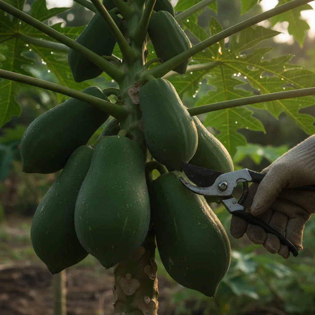 grafting papaya for fruit