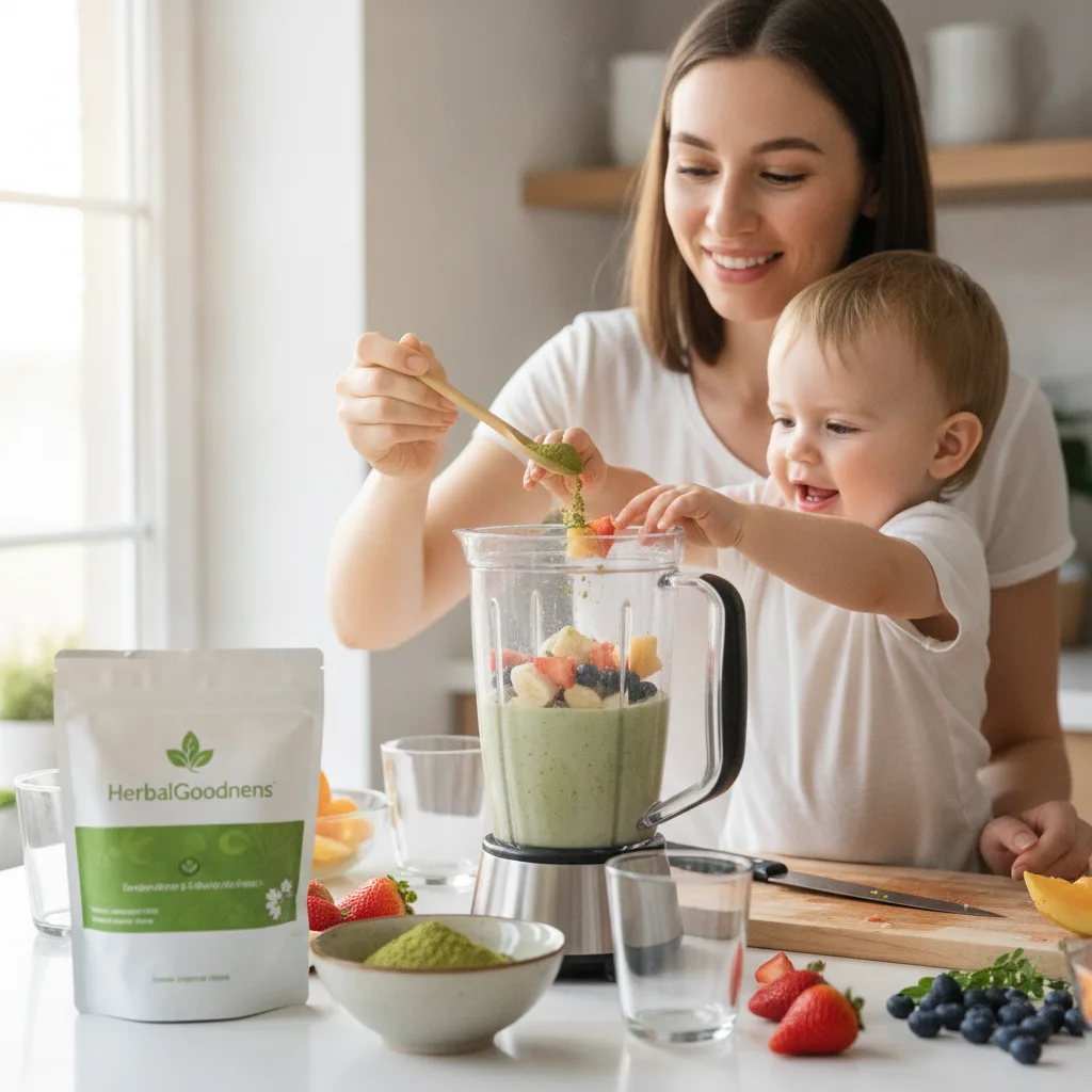 Cómo tomar moringa en polvo en familia