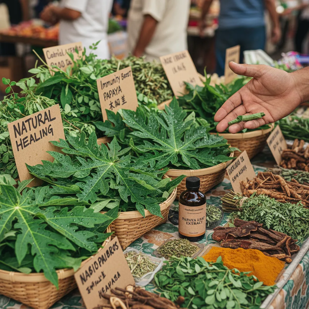 Papaya Leaf Extract Format Types