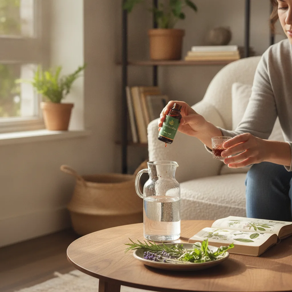 herbal bitters dropper storage