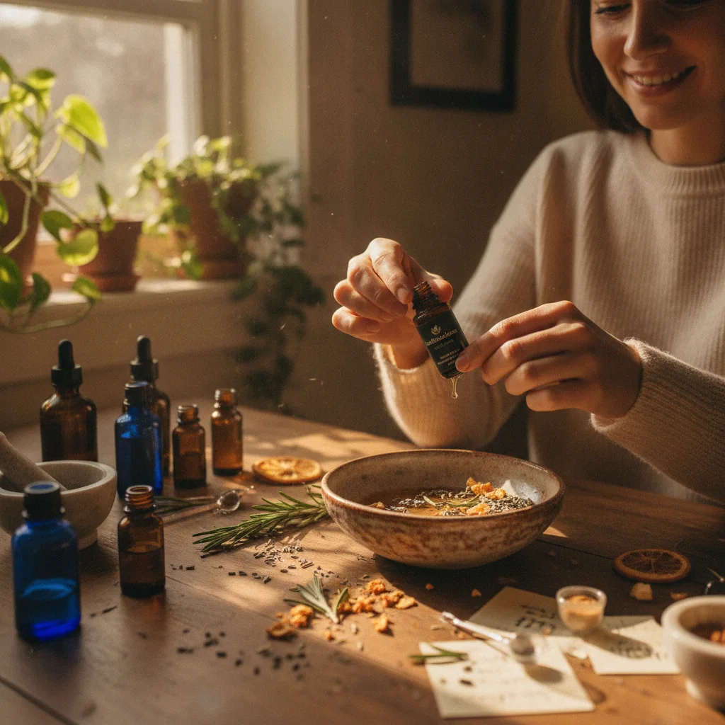 oregano aroma blending
