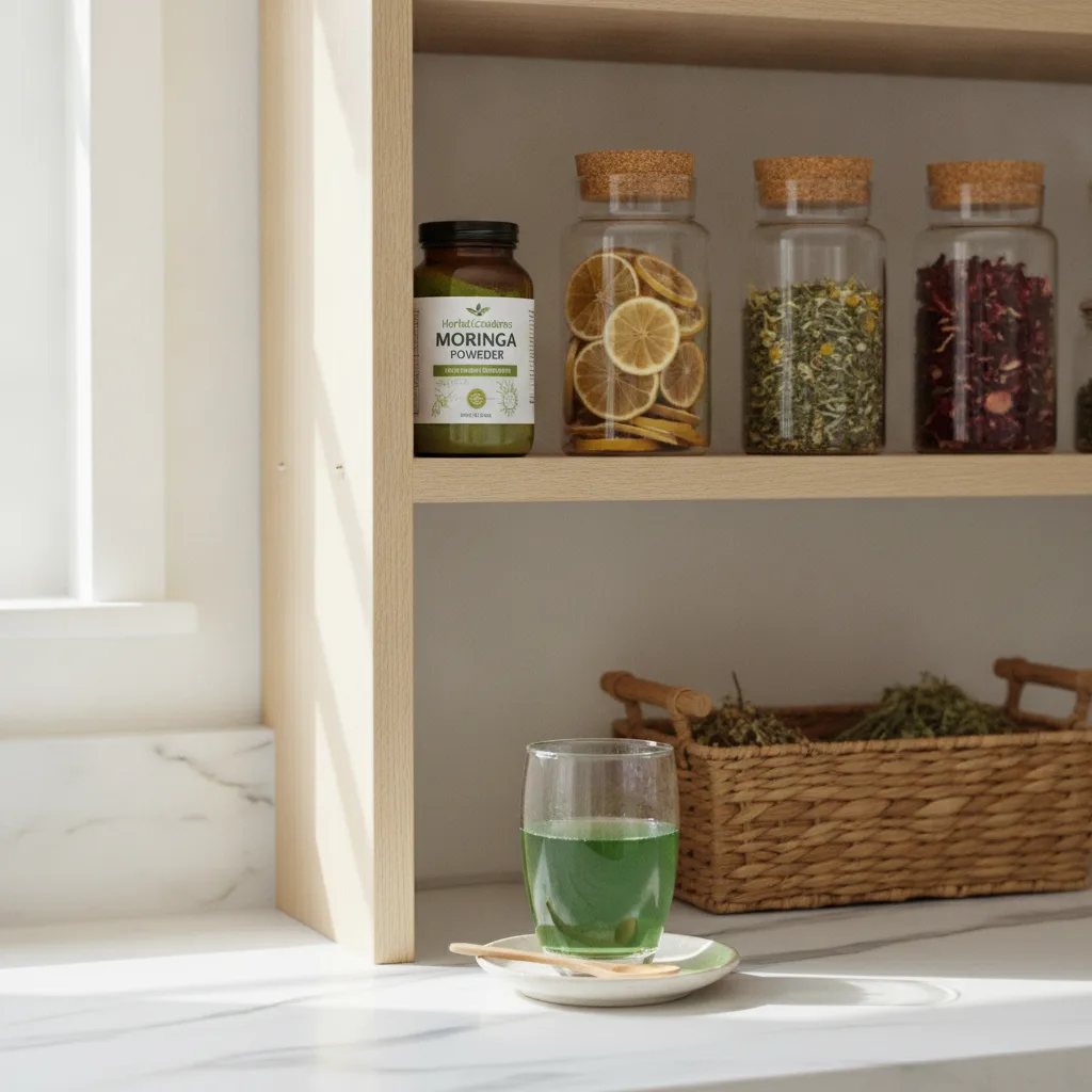 healthy herbal water flavoring