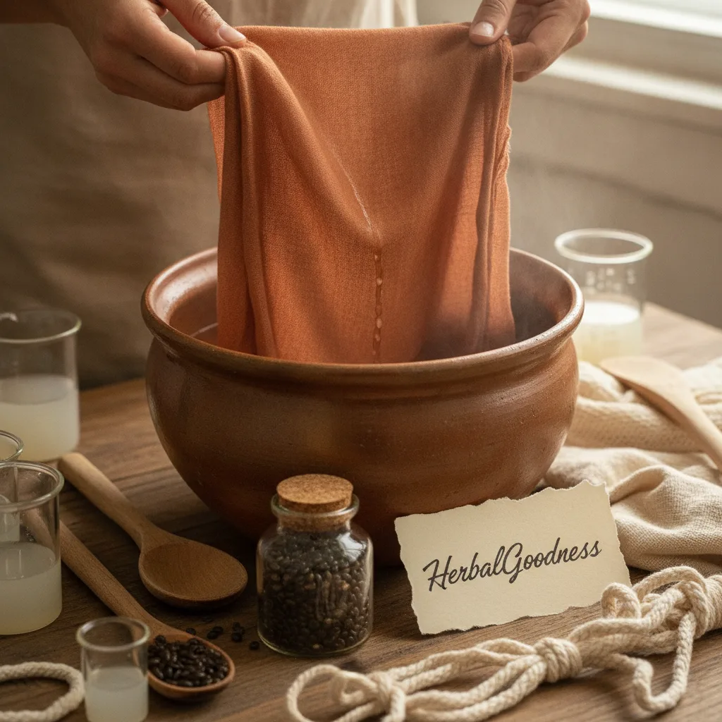 natural dyeing papaya seed