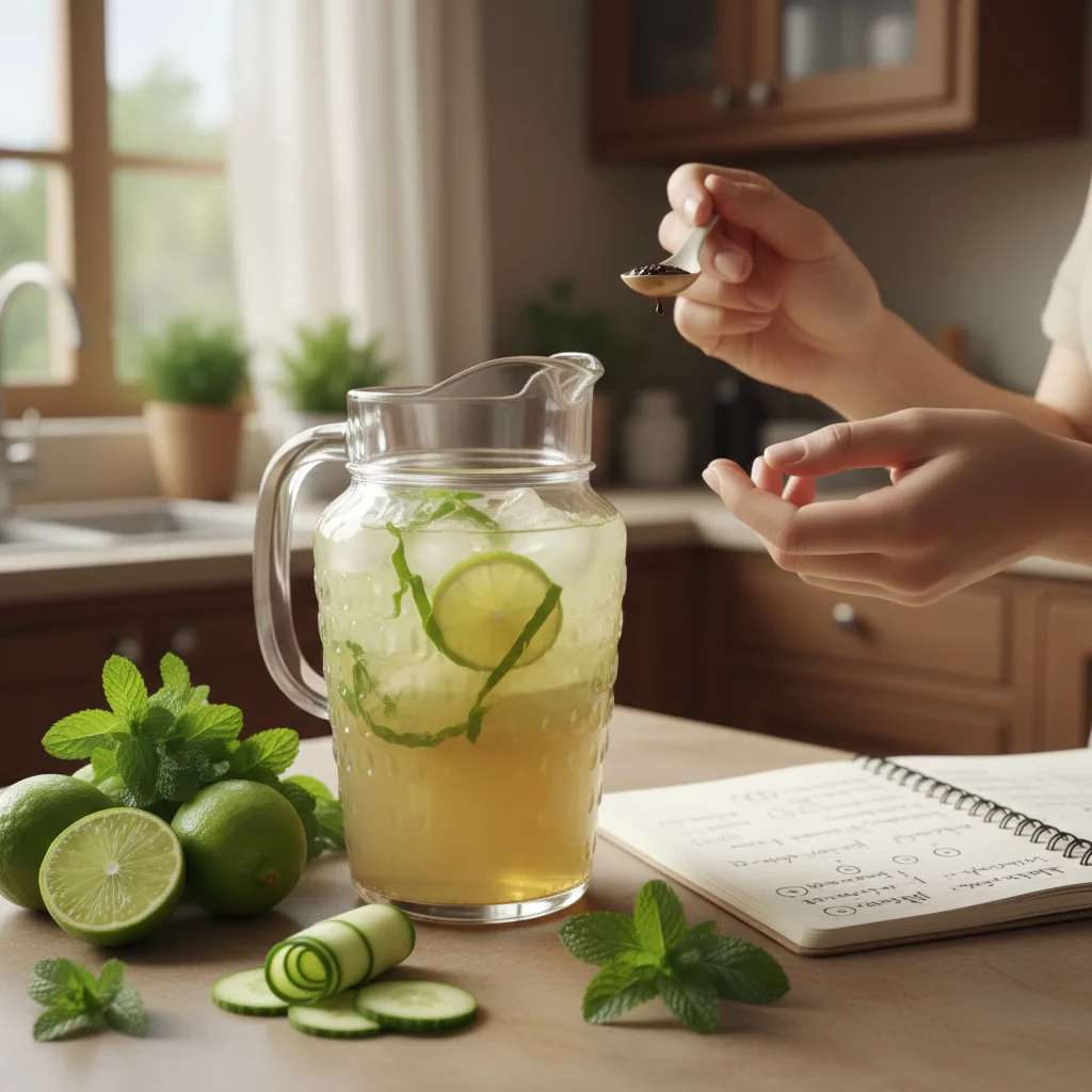 Papaya Leaf Beverage Preparation