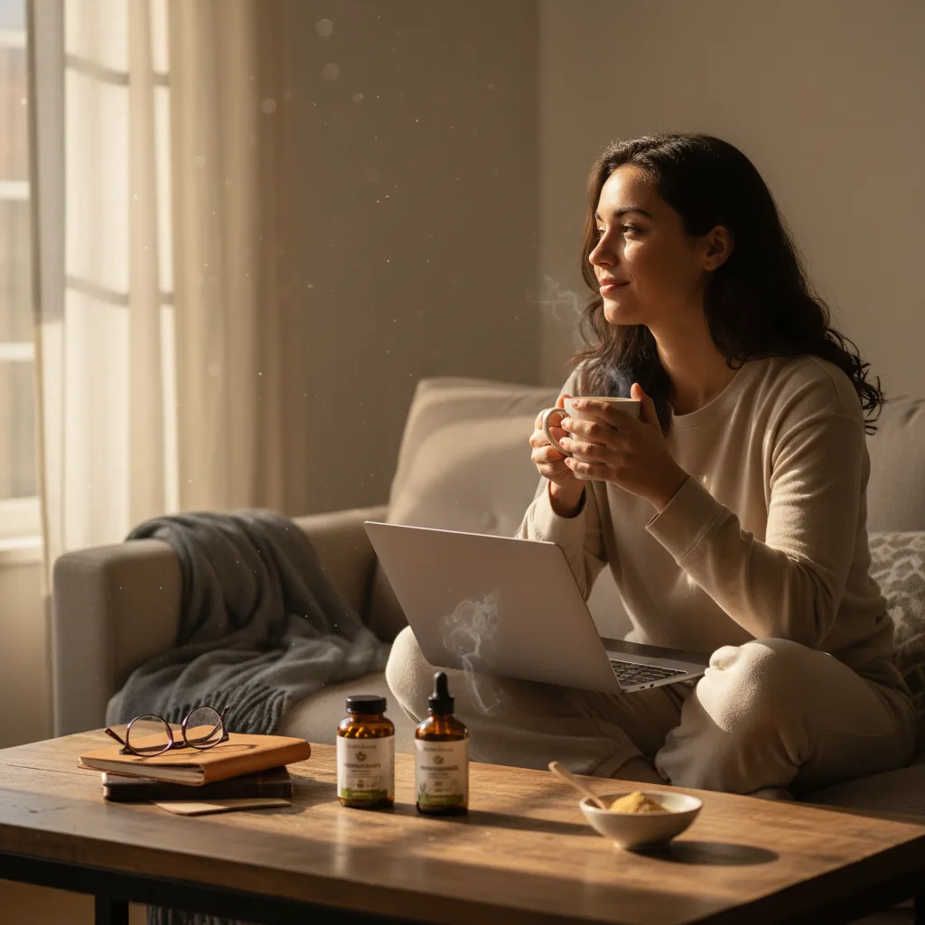 herbal roots and teas