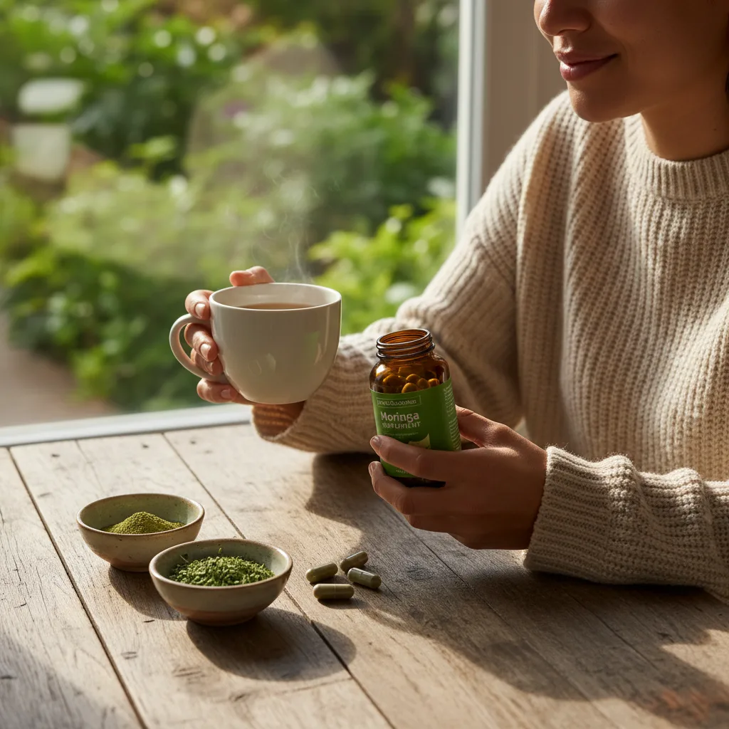 Comparing different moringa capsule bottle sizes and values