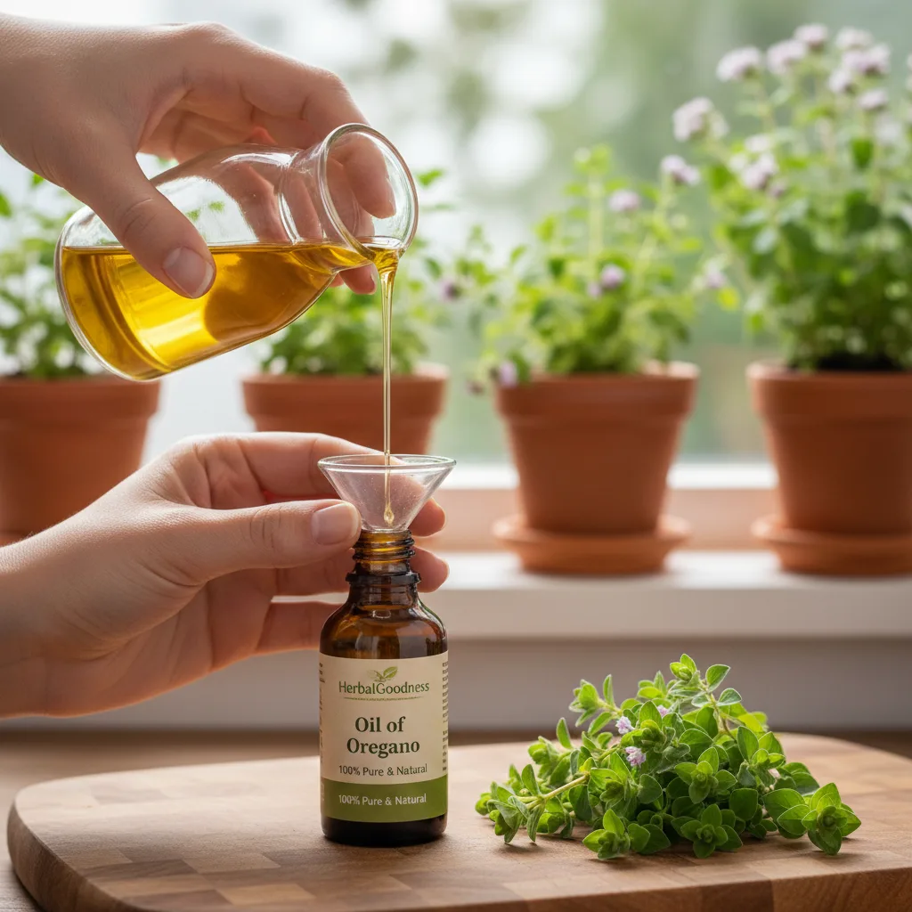 oil of oregano making at home distillation