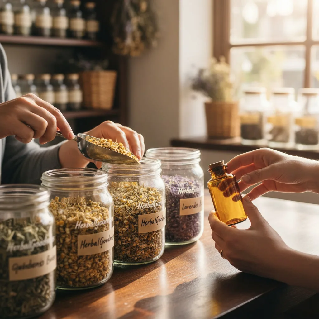 herbal store experience