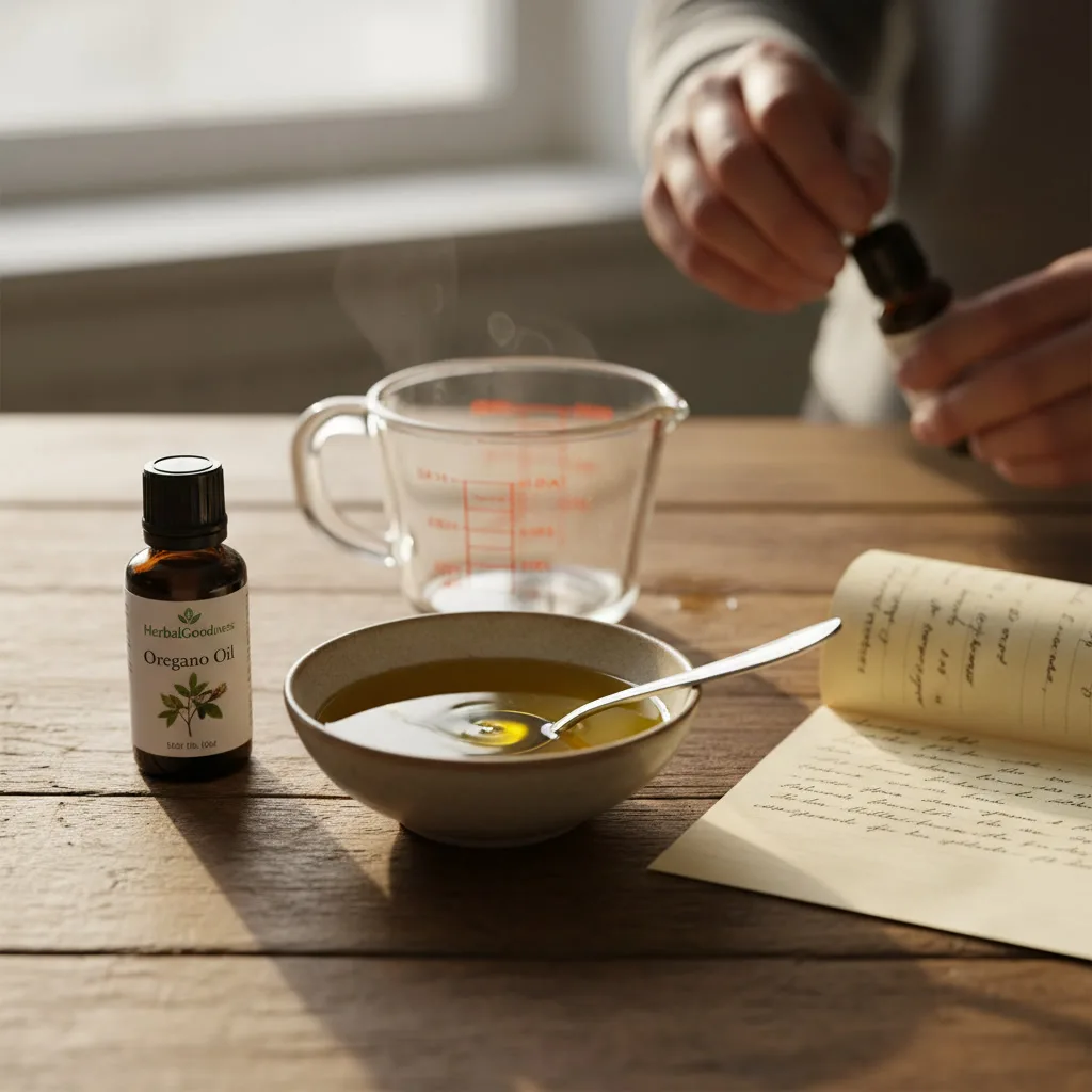 diluting oregano oil safely