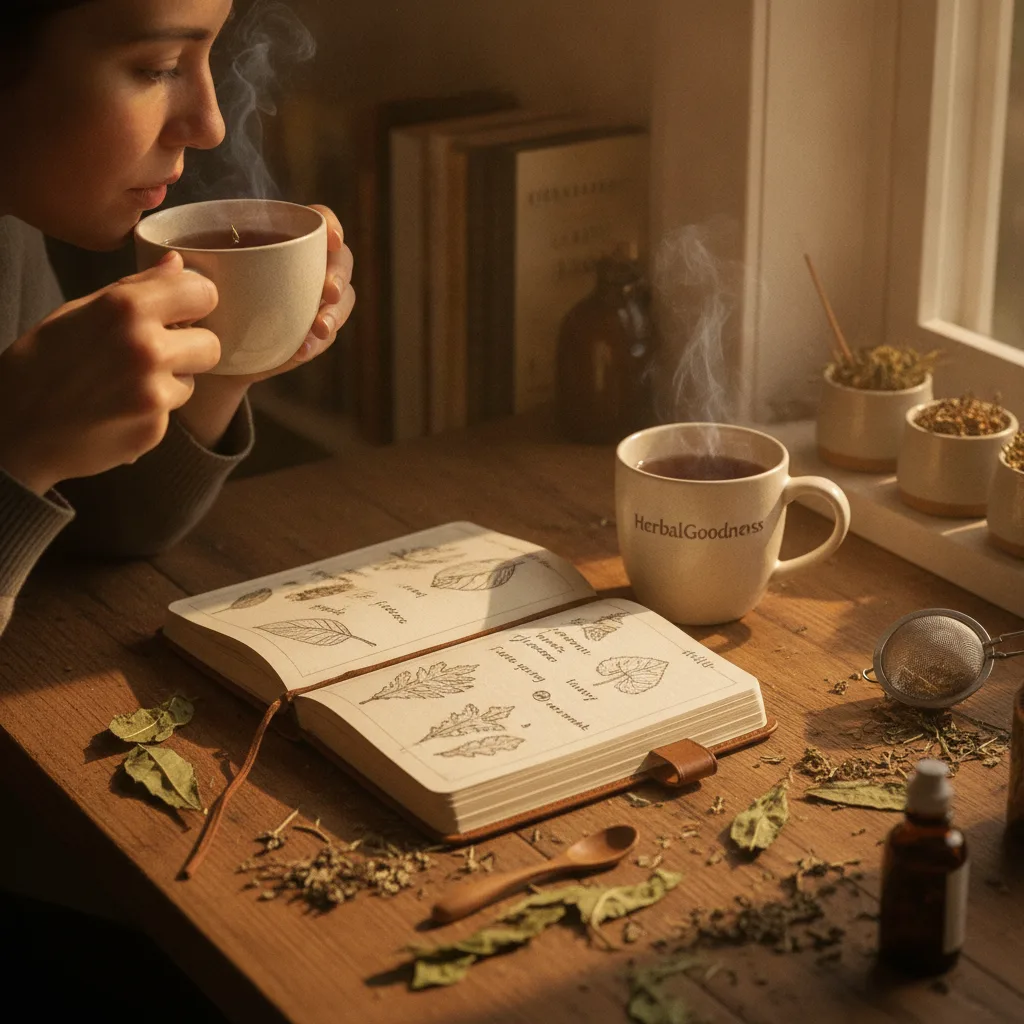 herbal tea flavor balancing