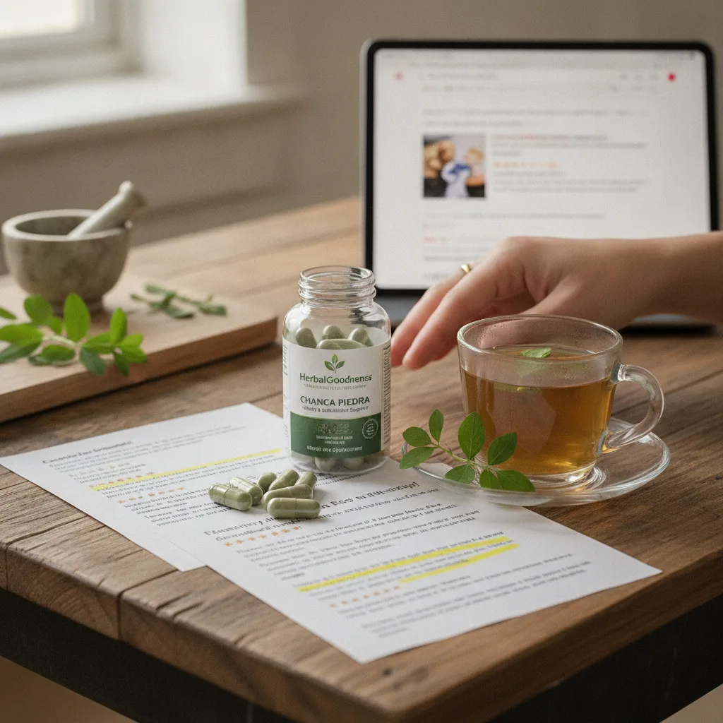 Chanca Piedra Tea Brew