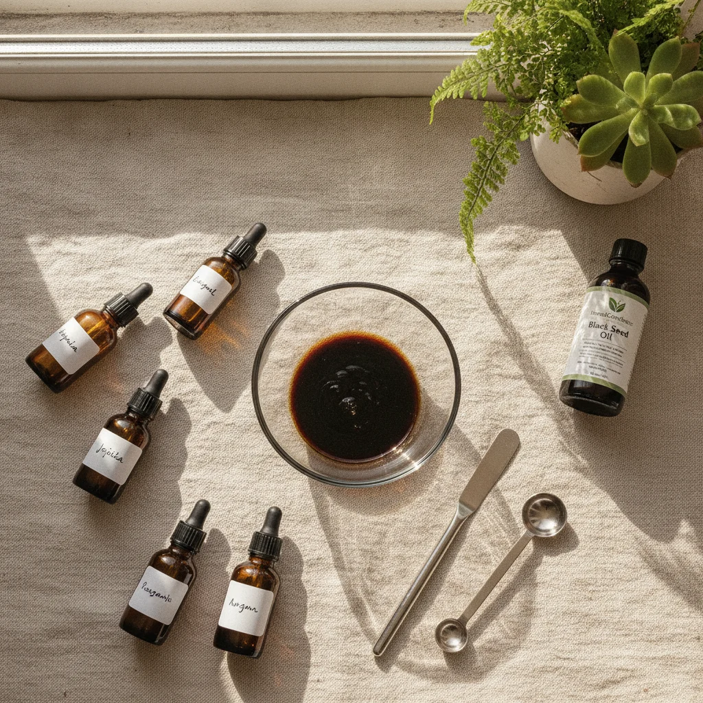 natural carrier oils and skincare blends