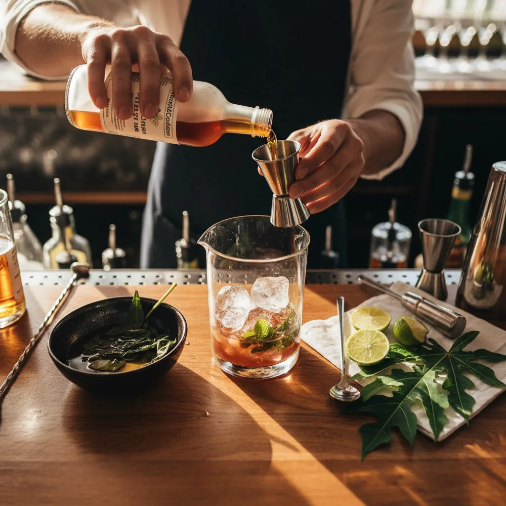 papaya syrup iced drinks bar use