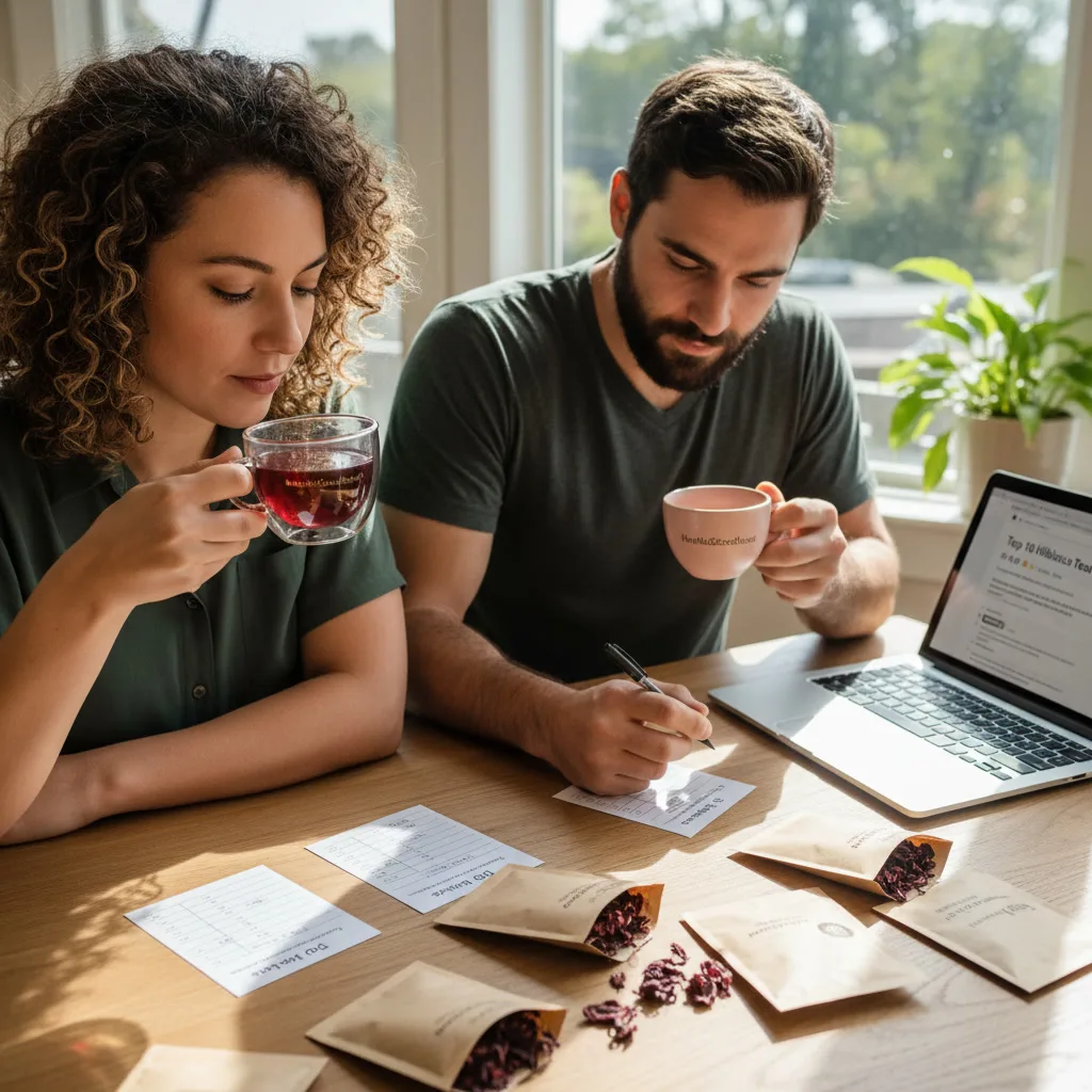 Loose hibiscus tea comparison