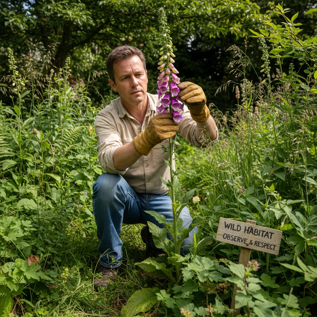 Foxglove danger and Mullein uses