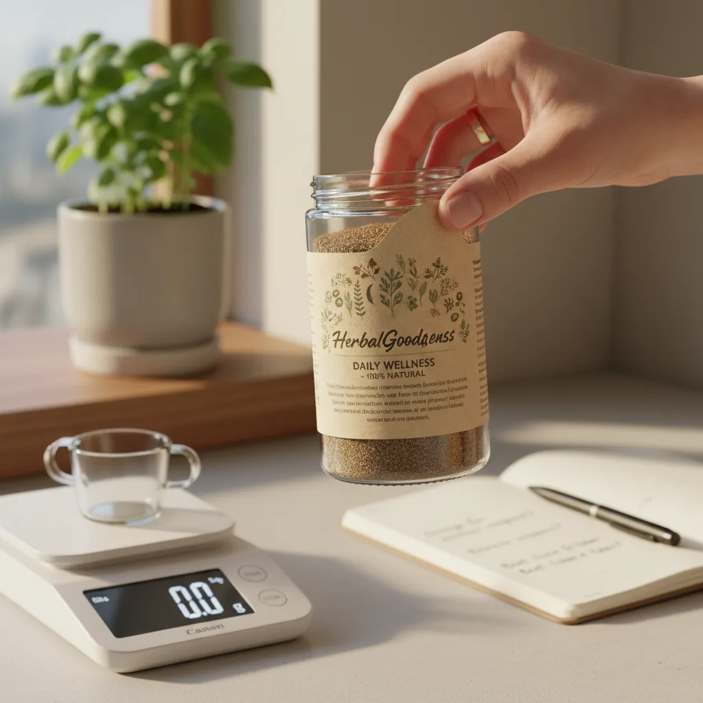 Herb Granules Mix Cup