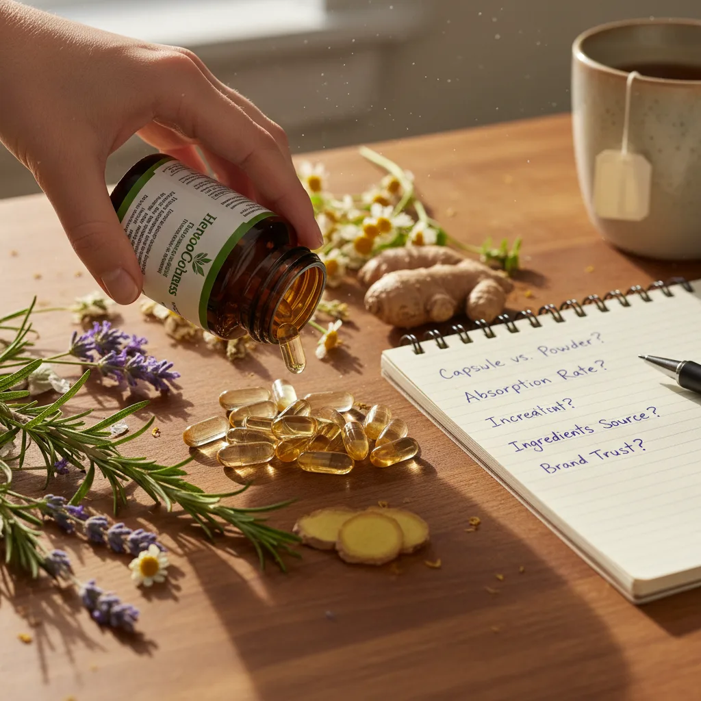 searching herbal supplements online