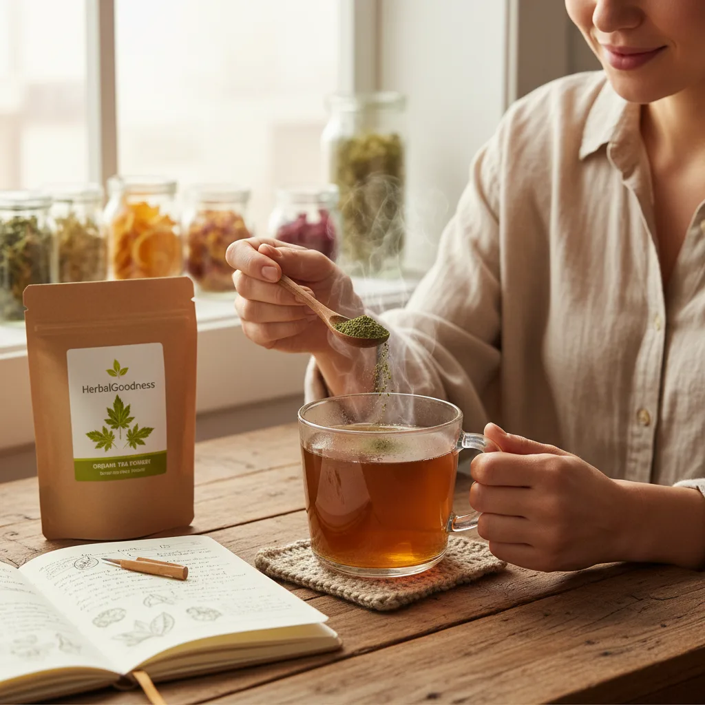 culinary tea powder uses