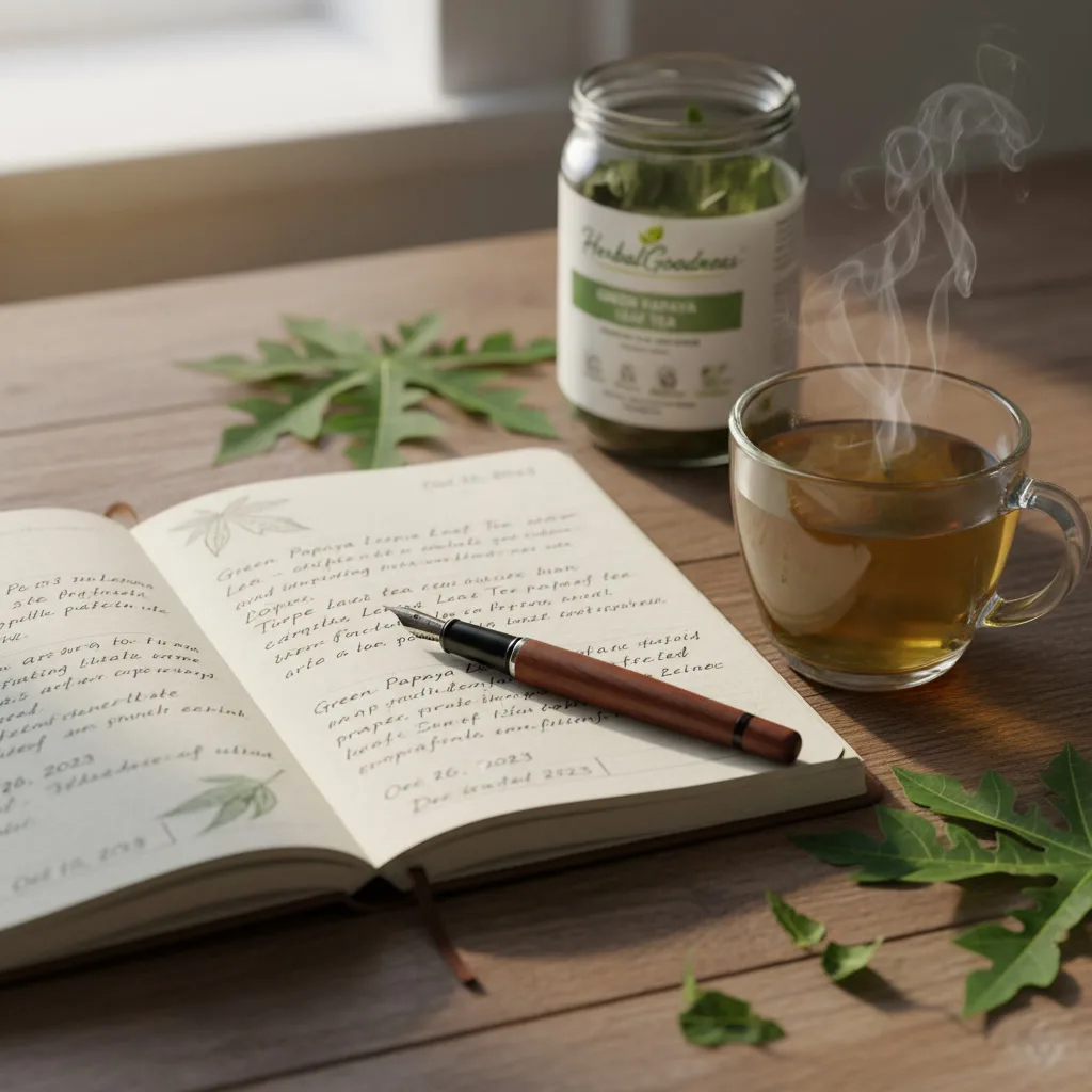 Papaya Leaf Tea Rituals
