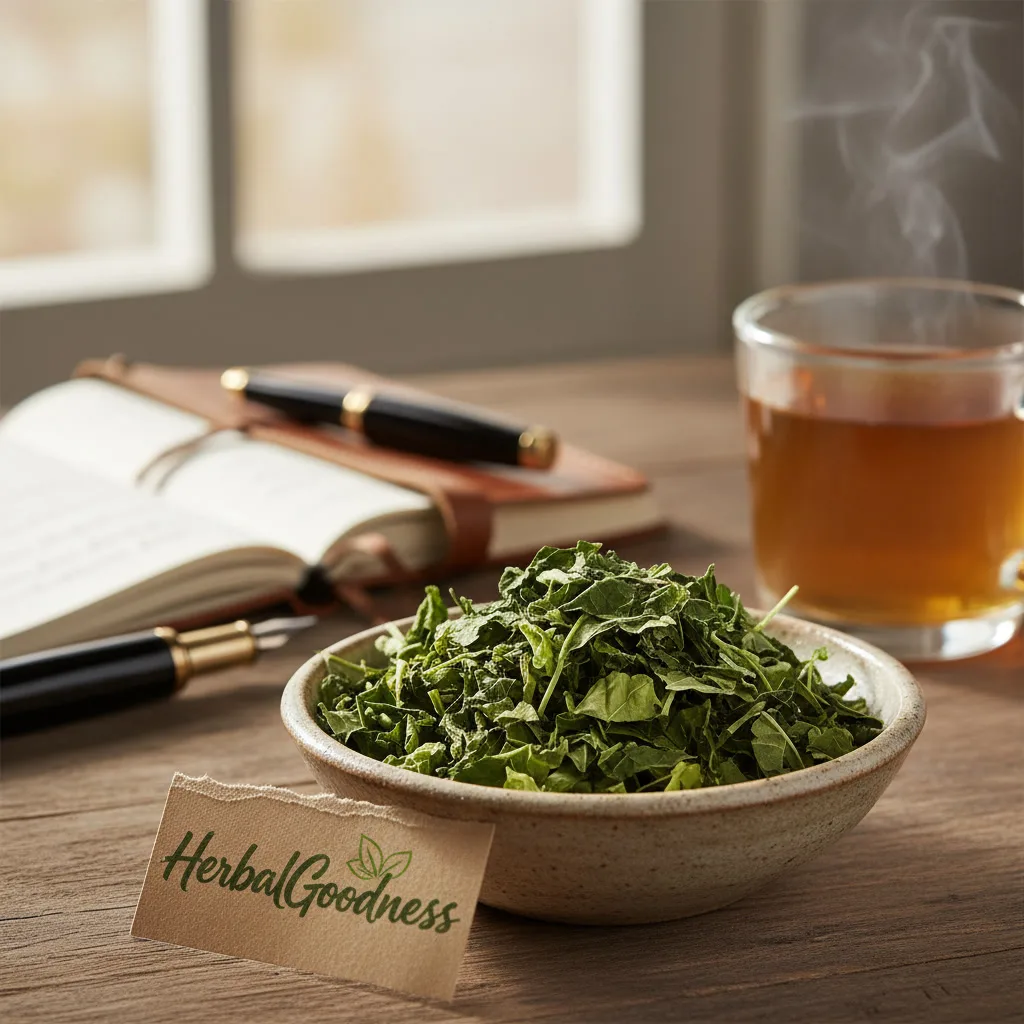 Papaya Leaf Tea Preparation