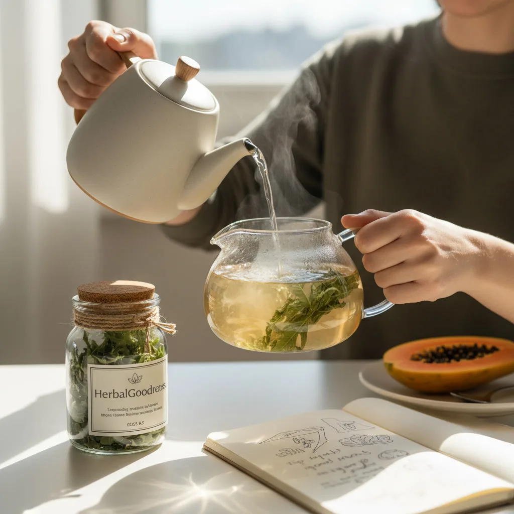 herbal tea journal
