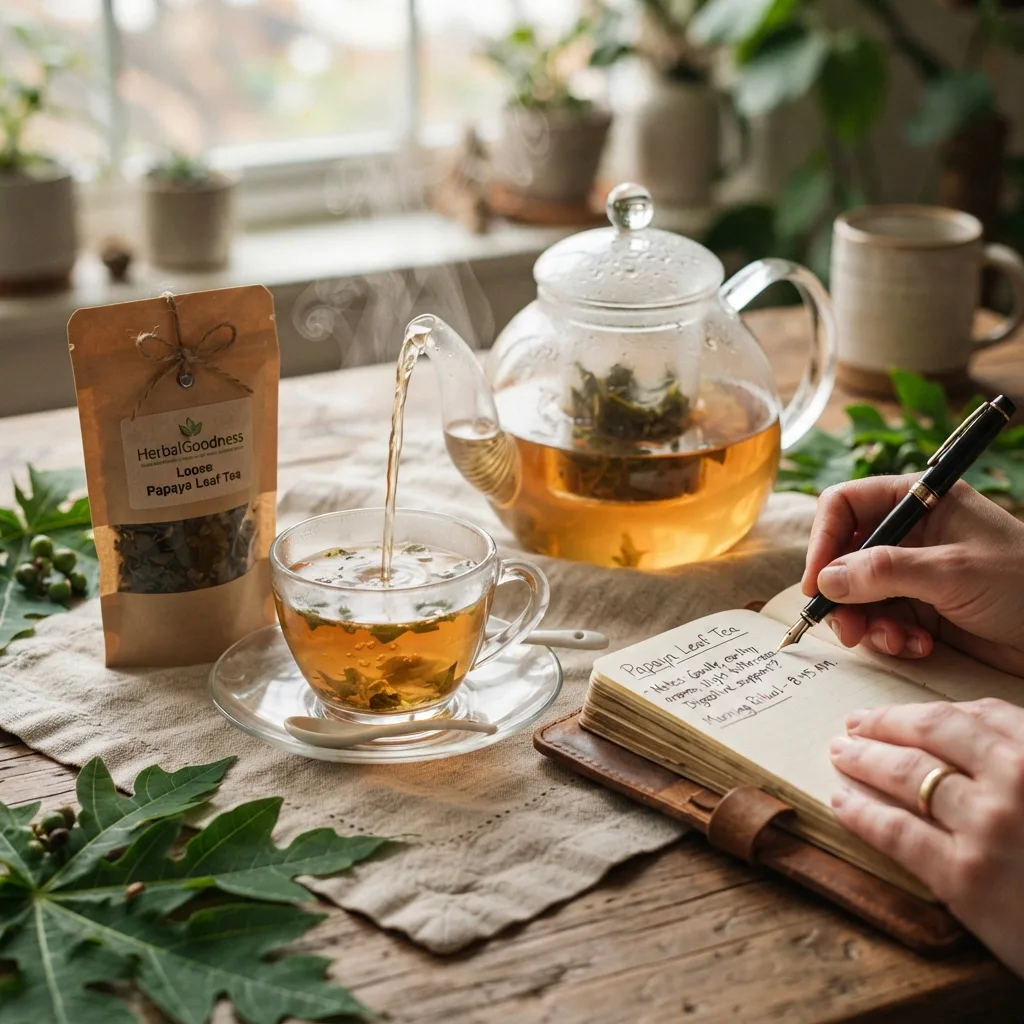 Papaya Leaf Tea Tradition