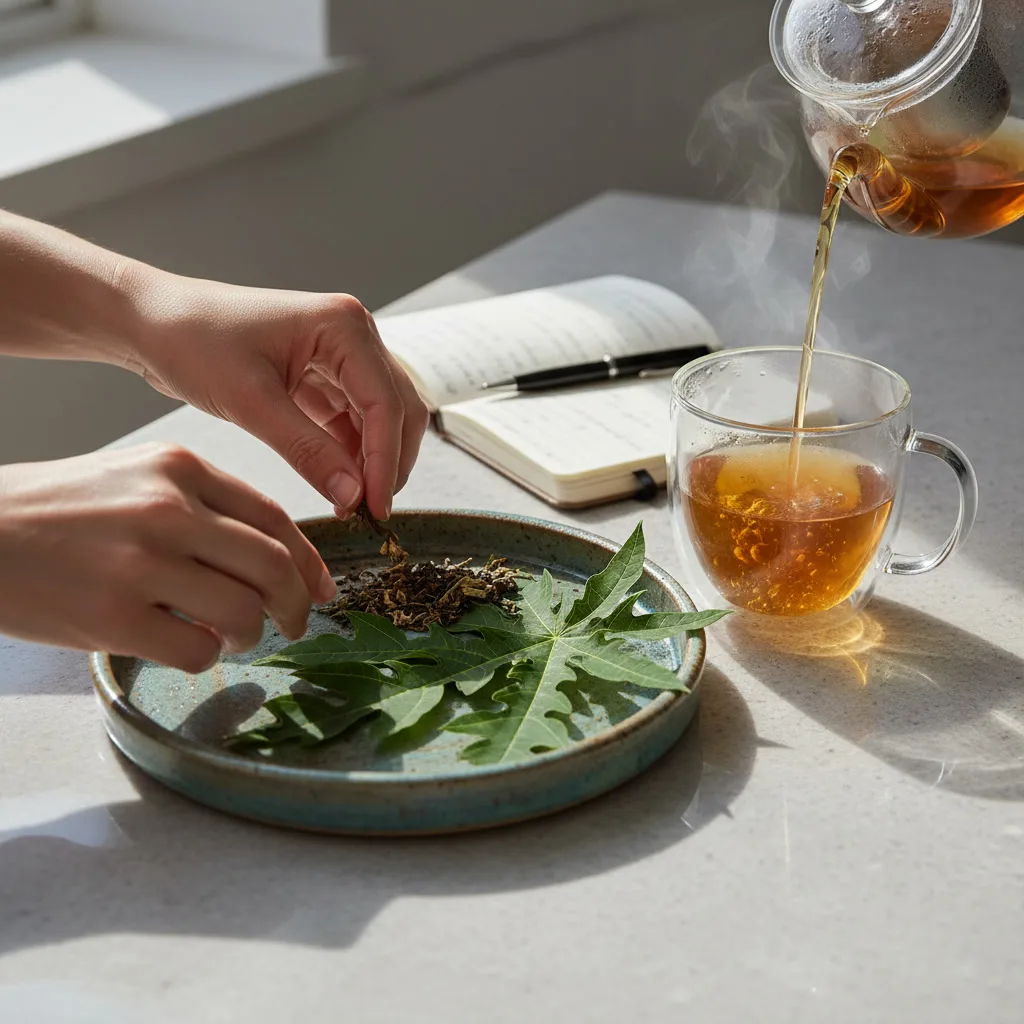 traditional_papaya_leaf_tea_cup