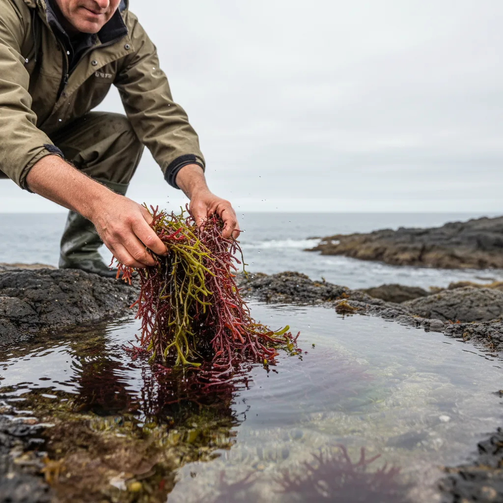 sea moss and ocean environment