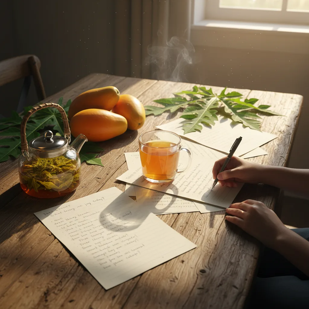 papaya-leaf-tea-brewing-tips