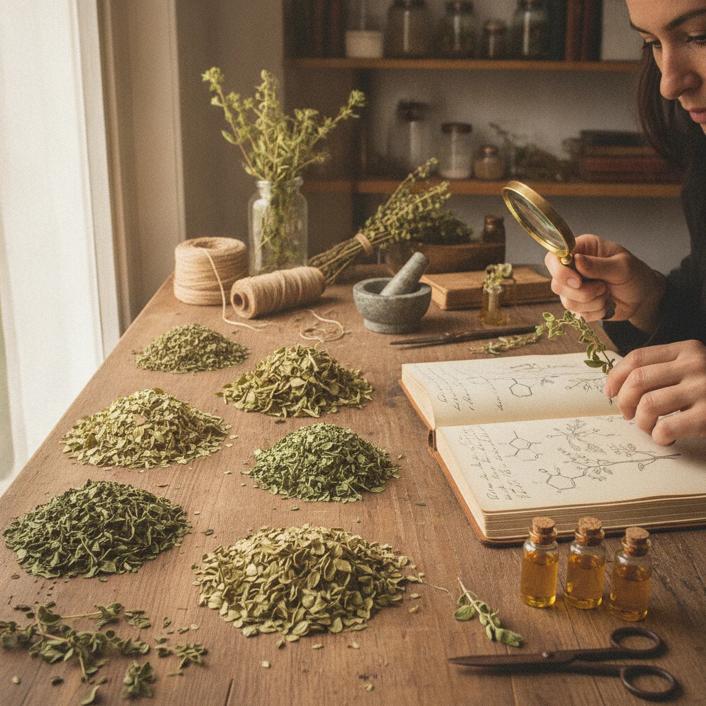 Steam Distillation Oregano
