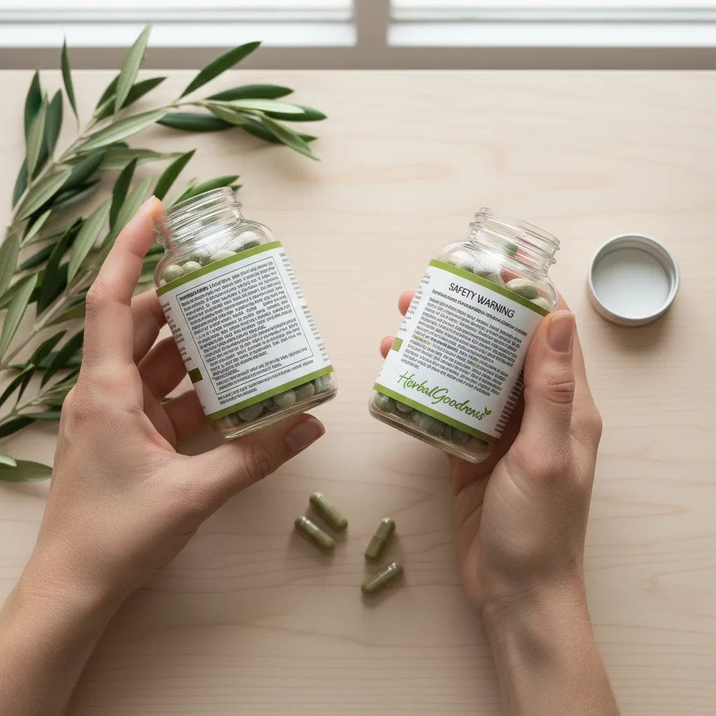 reading supplement product labels