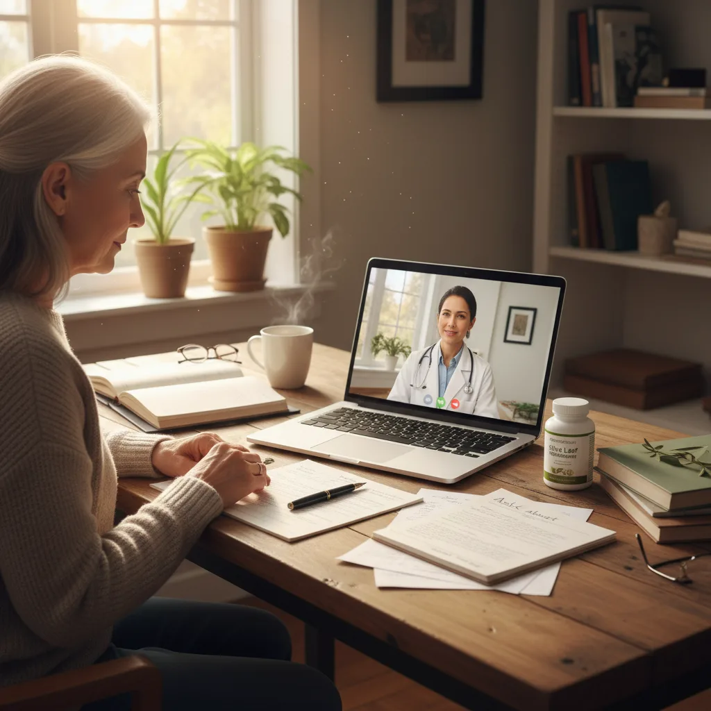 talk to your healthcare provider about herbal supplements