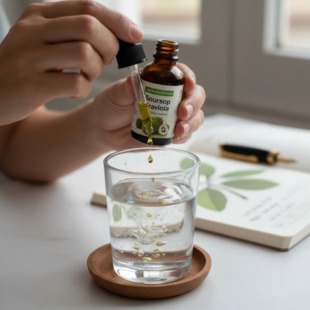 Comparing soursop liquid drops