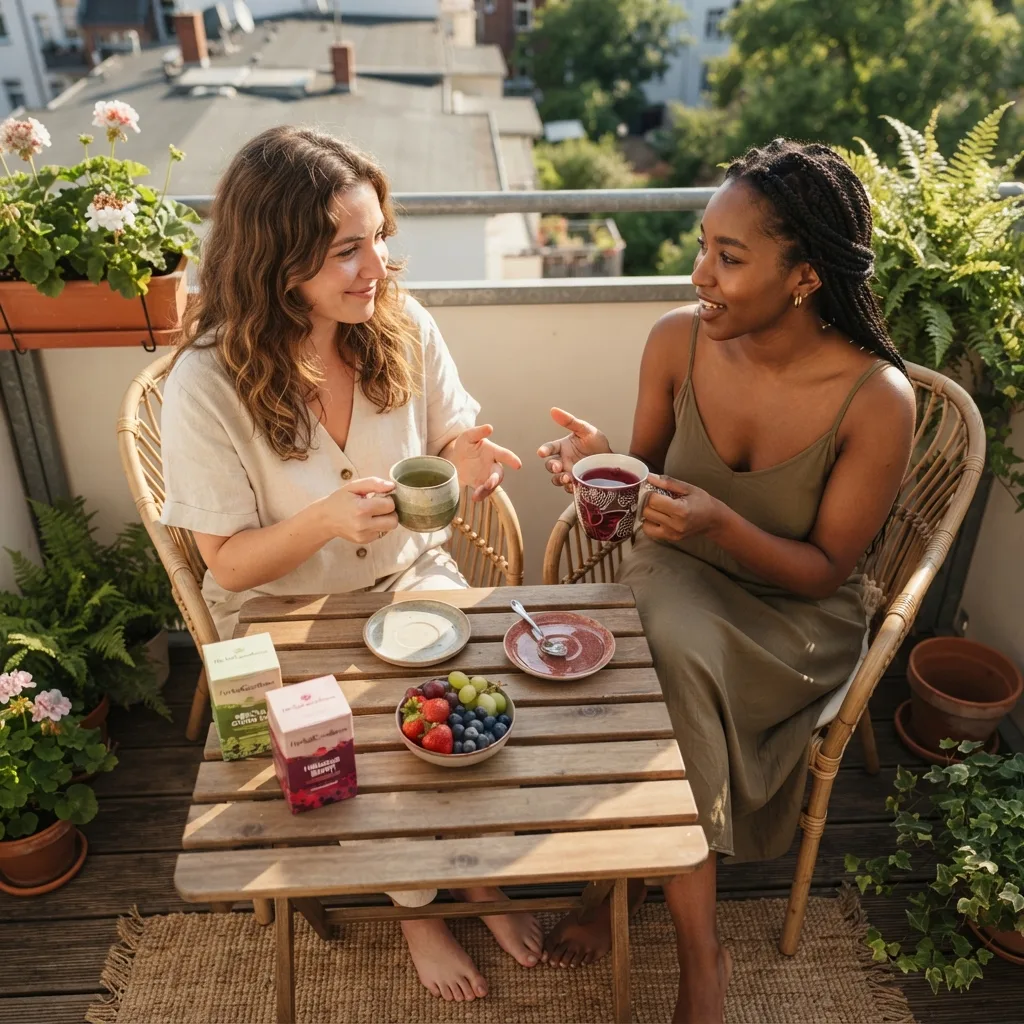 Healthy herbal tea options